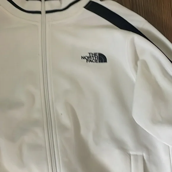 THE NORTH FACE A5 SERIES Men's Size Large White Full Zip Jacket - Picture 3 of 5